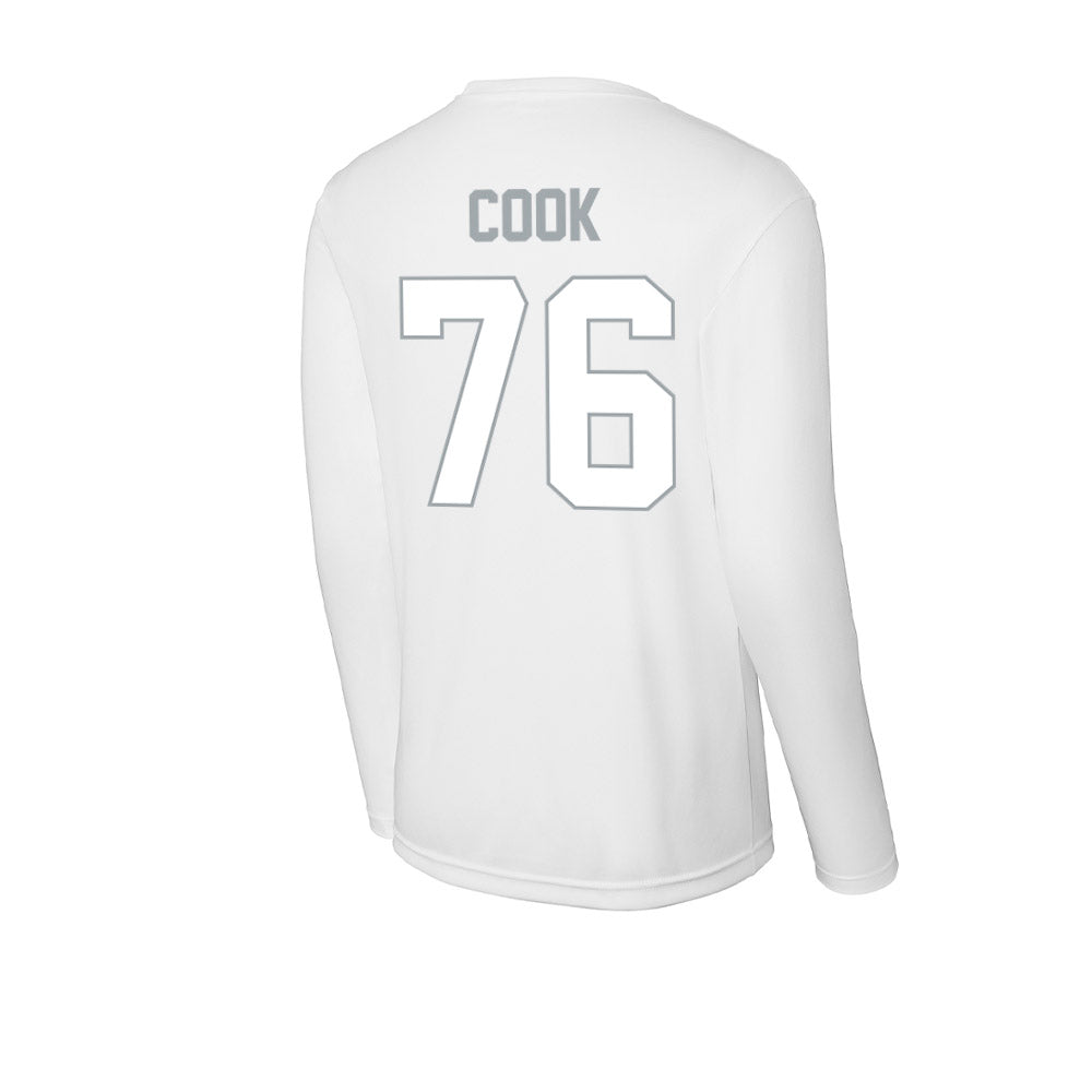 Ohio State - NCAA Football : Jake Cook - Classic Shersey Activewear Long Sleeve T-Shirt-1