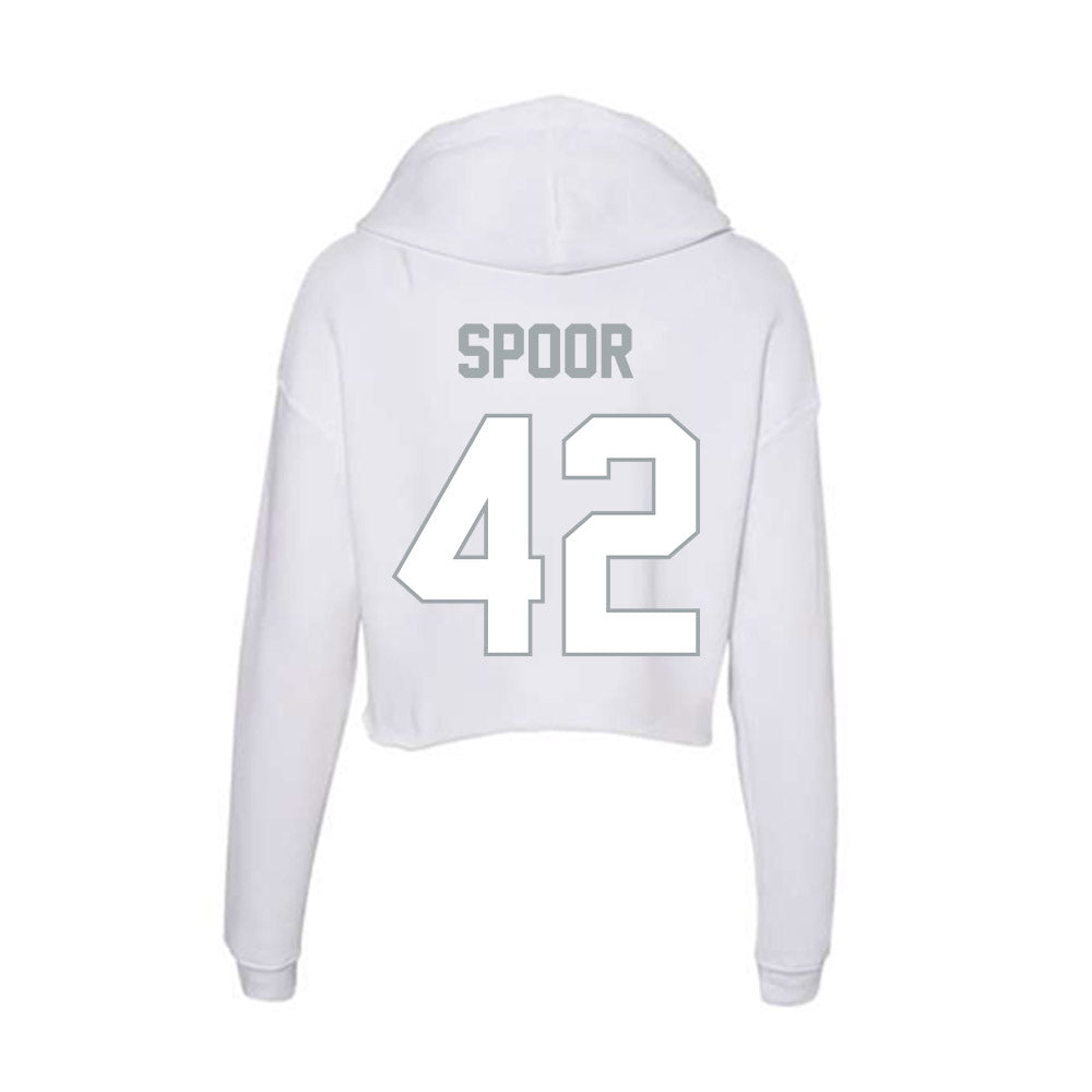 Ohio State - NCAA Women's Lacrosse : Annika Spoor - Classic Shersey Women's Crop Fleece Hoodie-1