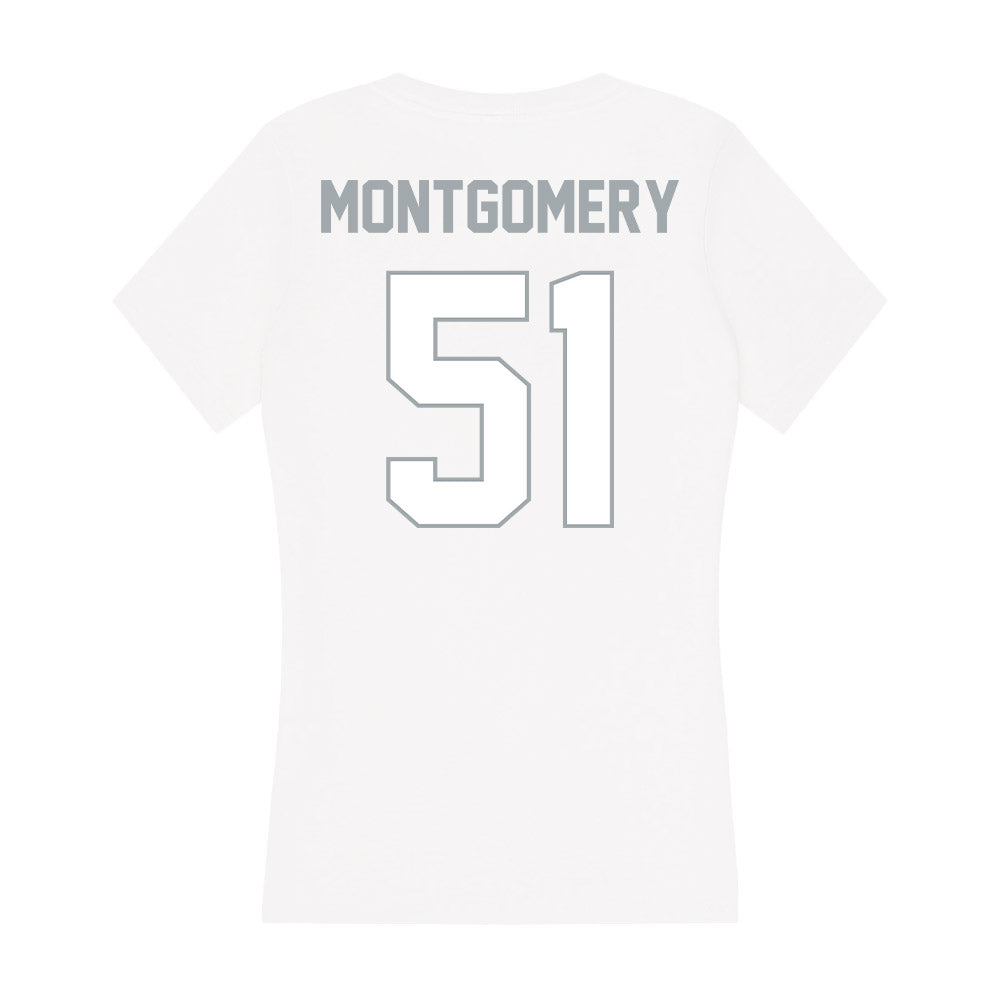 Ohio State - NCAA Football : Luke Montgomery - Classic Shersey Women's V-Neck T-Shirt-1
