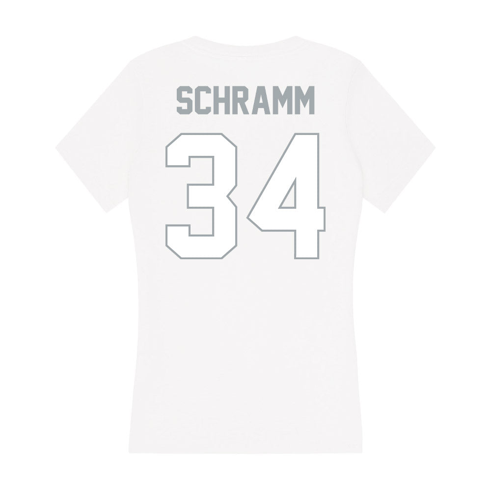 Ohio State - NCAA Football : Brennen Schramm - Classic Shersey Women's V-Neck T-Shirt-1