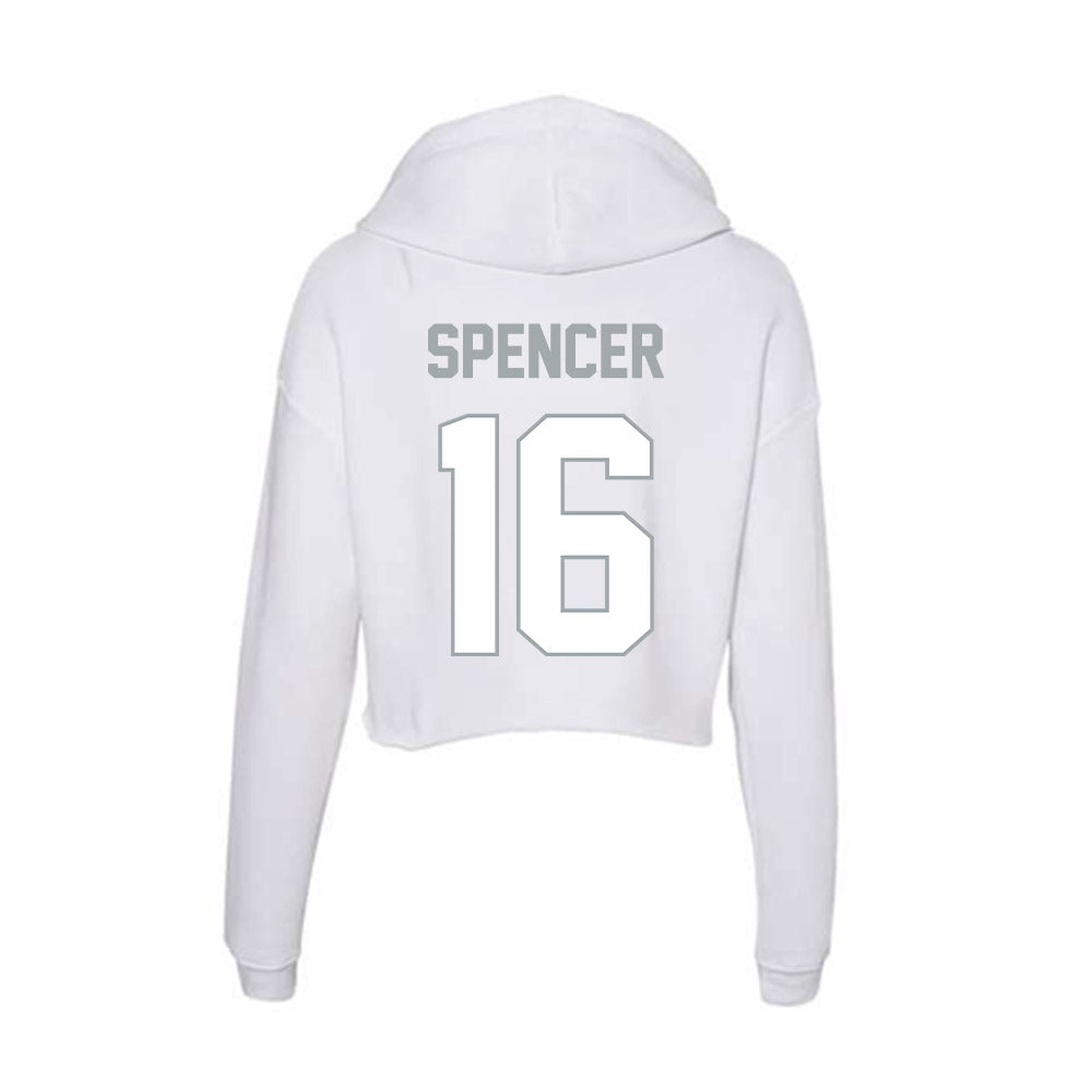 Ohio State - NCAA Men's Gymnastics : Caden Spencer - Classic Shersey Women's Crop Fleece Hoodie-1