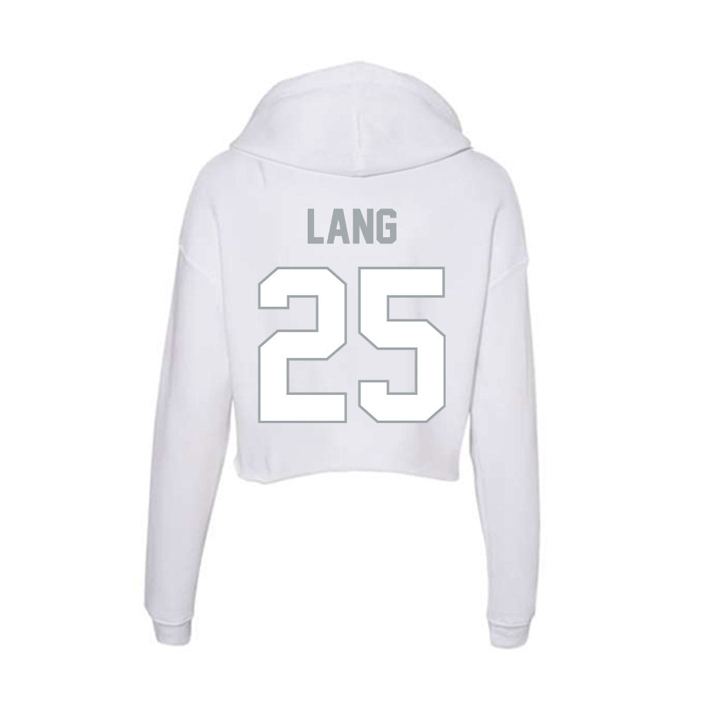 Ohio State - NCAA Softball : Hailey Lang - Classic Shersey Women's Crop Fleece Hoodie-1