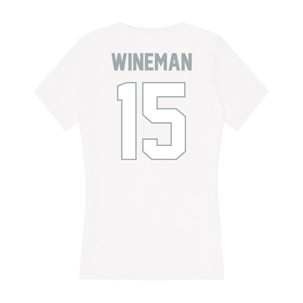 Ohio State - NCAA Women's Lacrosse : Stella Wineman - Classic Shersey Women's V-Neck T-Shirt-1