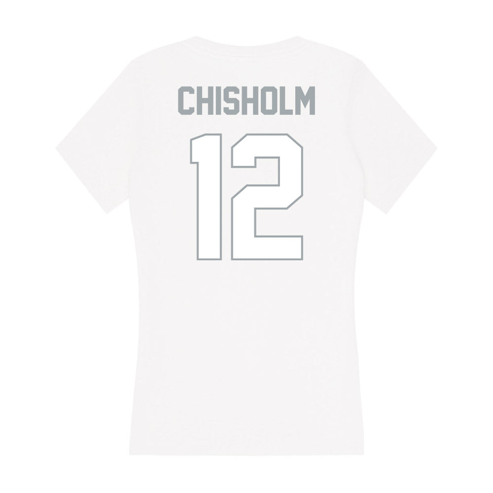 Ohio State - NCAA Women's Lacrosse : Katie Chisholm - Classic Shersey Women's V-Neck T-Shirt-1