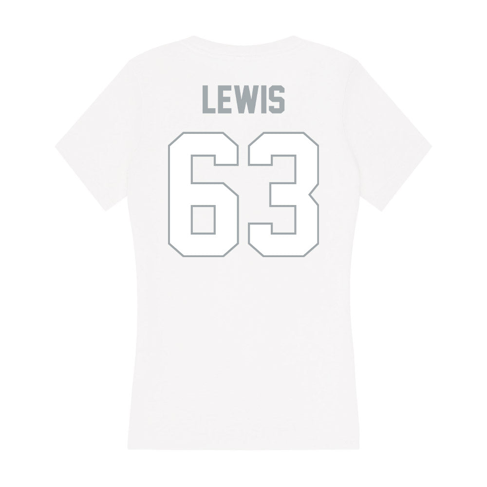 Ohio State - NCAA Men's Ice Hockey : Nathan Lewis - Classic Shersey Women's V-Neck T-Shirt-1