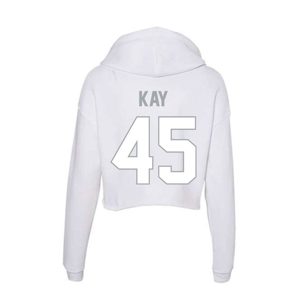 Ohio State - NCAA Softball : Kennedy Kay - Classic Shersey Women's Crop Fleece Hoodie-1