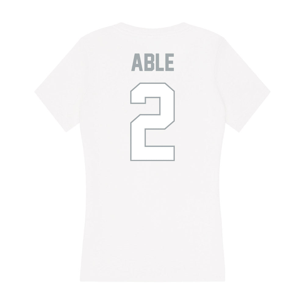 Ohio State - NCAA Men's Ice Hockey : Chris Able - Classic Shersey Women's V-Neck T-Shirt-1