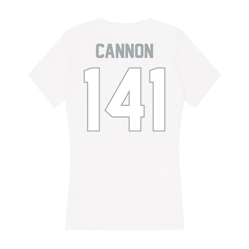 Ohio State - NCAA Wrestling : Brandon Cannon - Classic Shersey Women's V-Neck T-Shirt-1