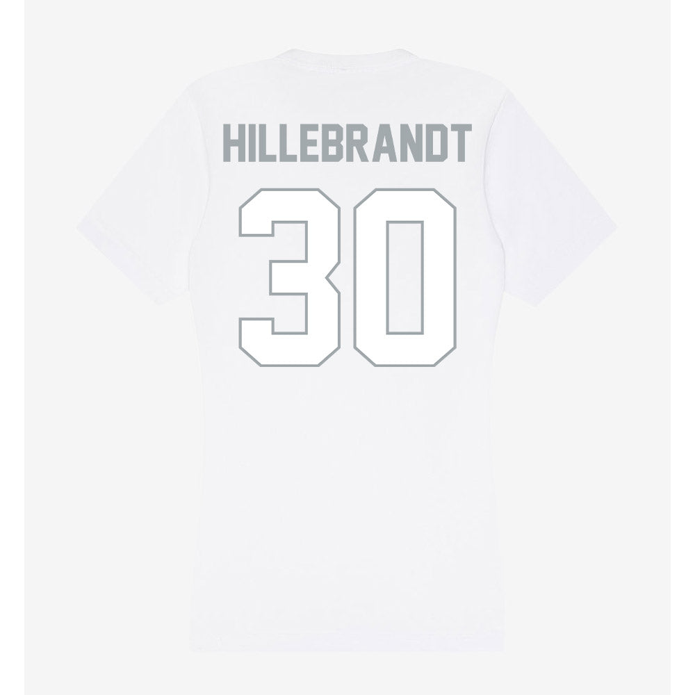 Ohio State - NCAA Men's Ice Hockey : Sam Hillebrandt - Women's V-Neck T-Shirt-1