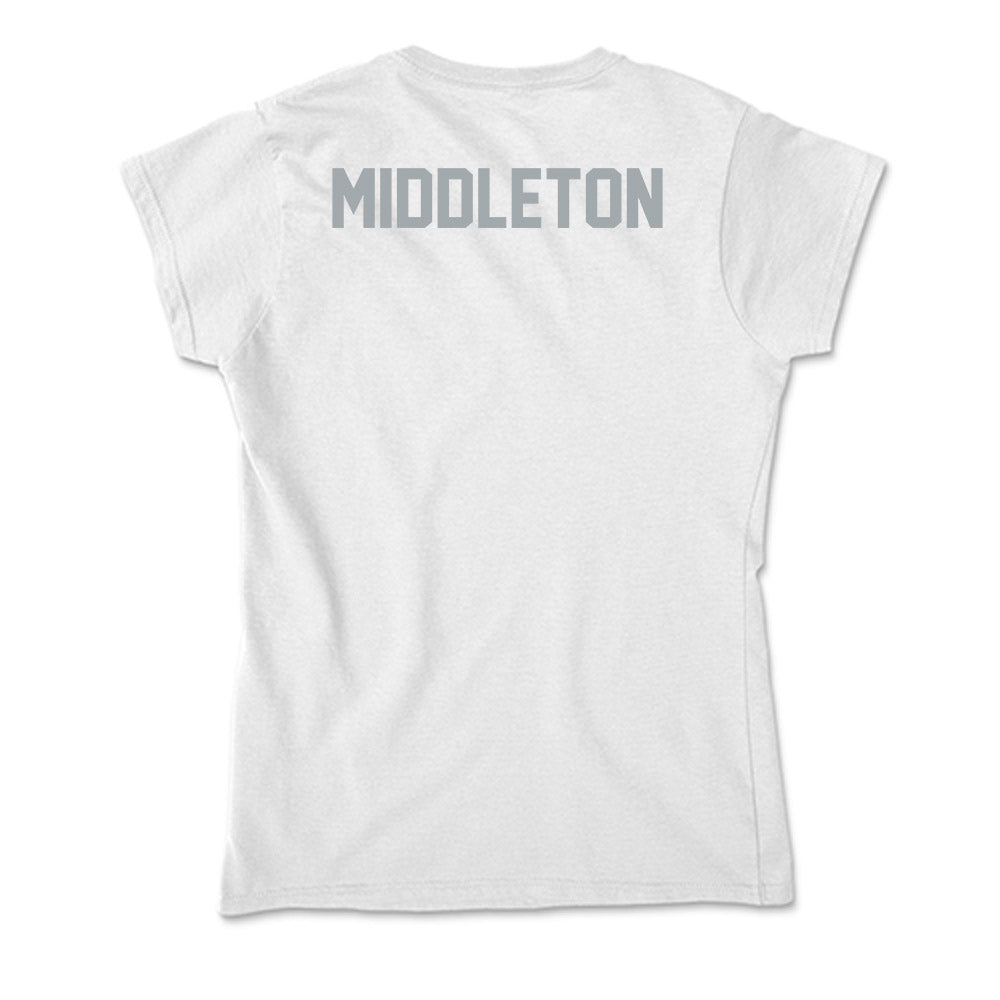 Ohio State - NCAA Men's Track & Field : Michael Middleton - Classic Shersey Soft Style Women’s T-Shirt-1