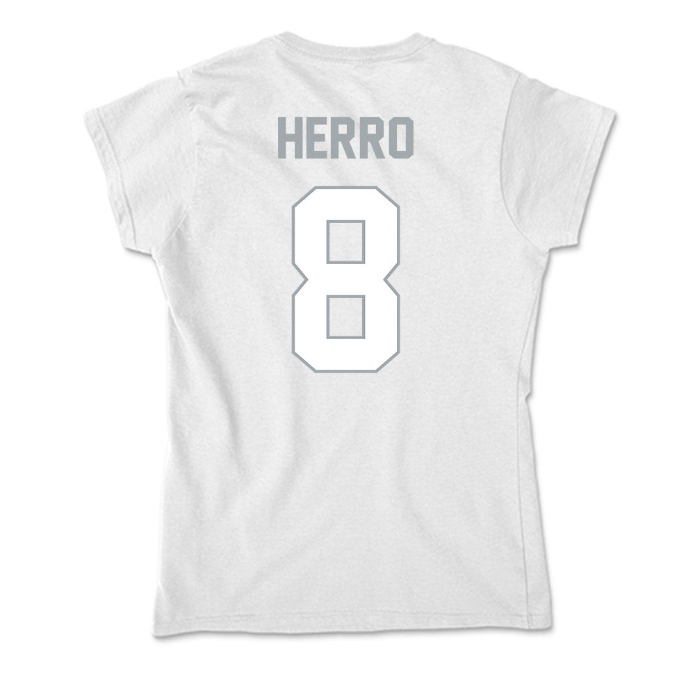 Ohio State - NCAA Men's Basketball : Myles Herro - Soft Style Women’s T-Shirt-1