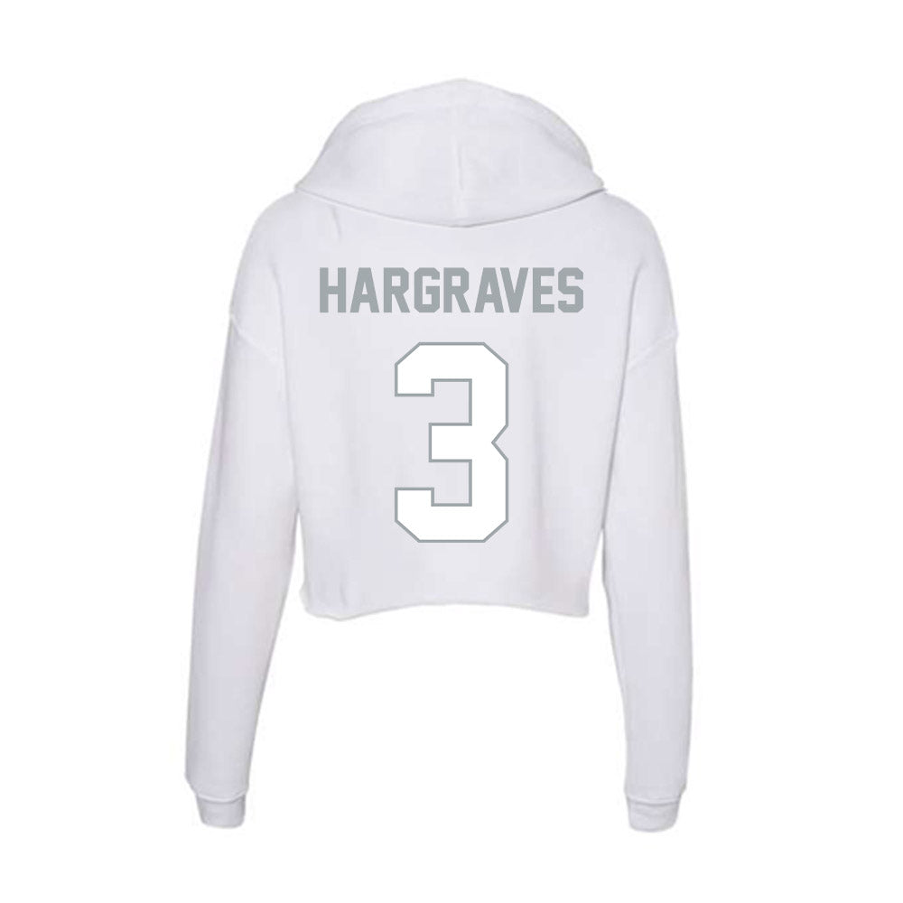 Ohio State - NCAA Women's Lacrosse : Annie Hargraves - Classic Shersey Women's Crop Fleece Hoodie-1