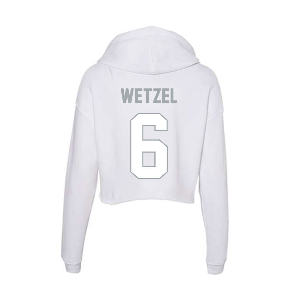 Ohio State - NCAA Men's Volleyball : Shane Wetzel - Classic Shersey Women's Crop Fleece Hoodie-1
