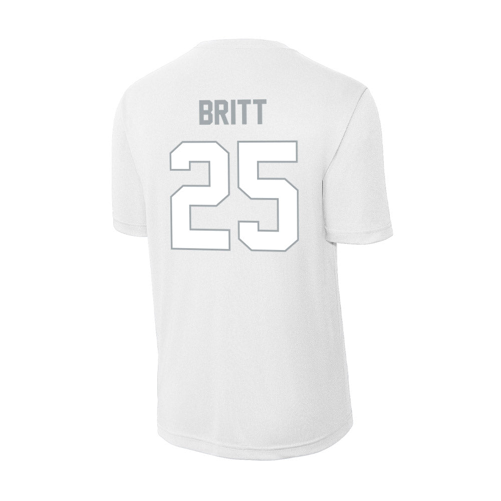 Ohio State - NCAA Women's Soccer : Elle Britt - Activewear T-Shirt-1