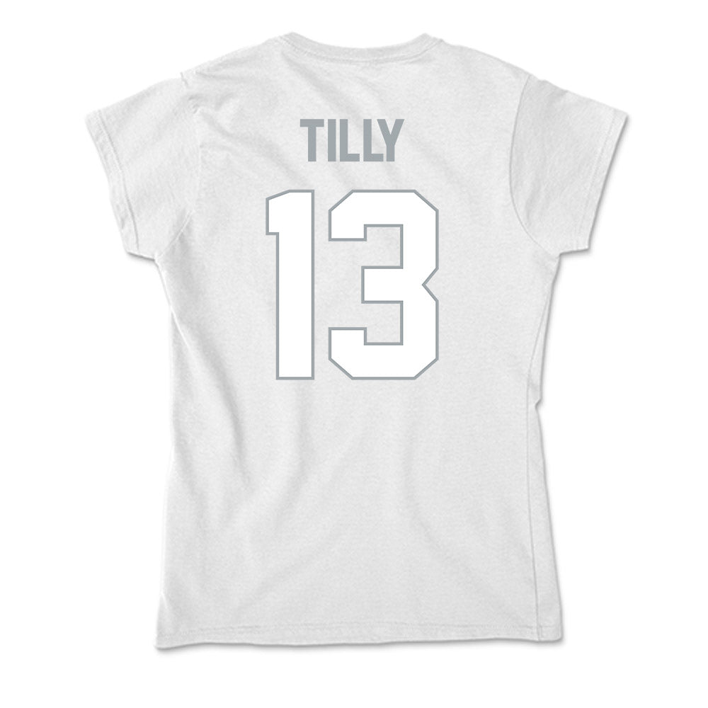 Ohio State - NCAA Men's Basketball : Christoph Tilly - Soft Style Women’s T-Shirt-1