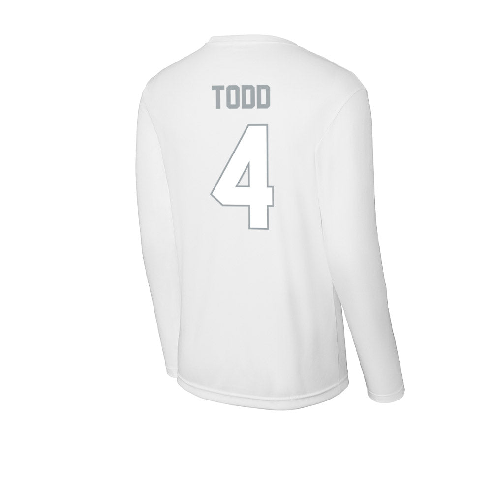 Ohio State - NCAA Women's Basketball : Tyana Todd - Activewear Long Sleeve T-Shirt-1