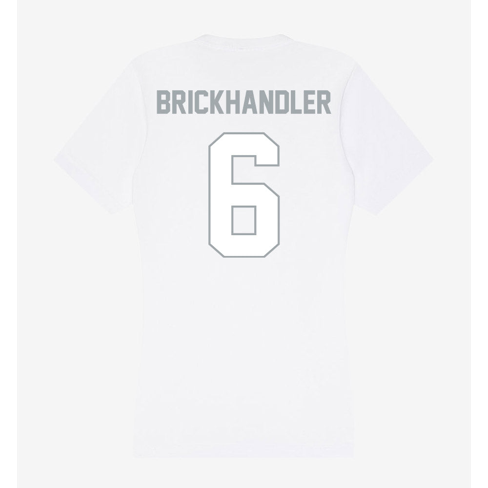 Ohio State - NCAA Football : Eli Brickhandler - Women's V-Neck T-Shirt-1