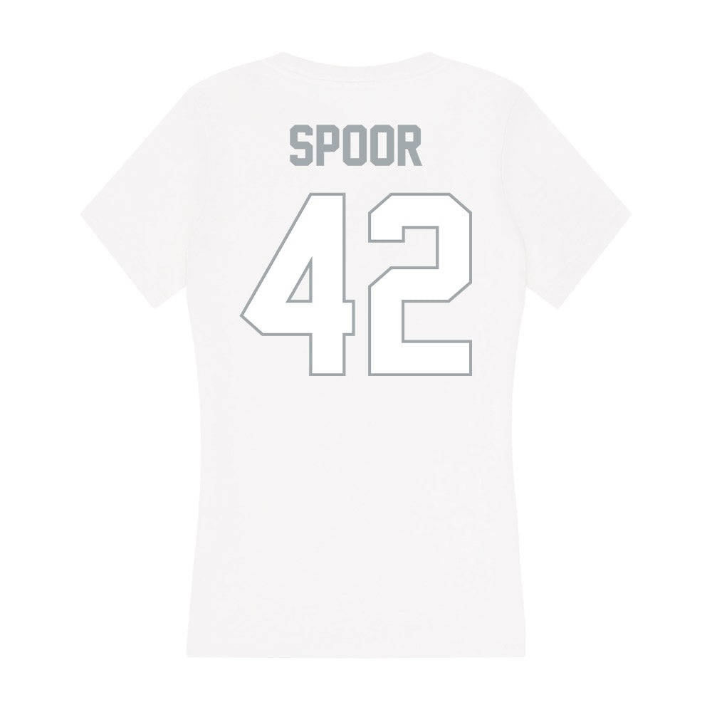 Ohio State - NCAA Women's Lacrosse : Annika Spoor - Classic Shersey Women's V-Neck T-Shirt-1