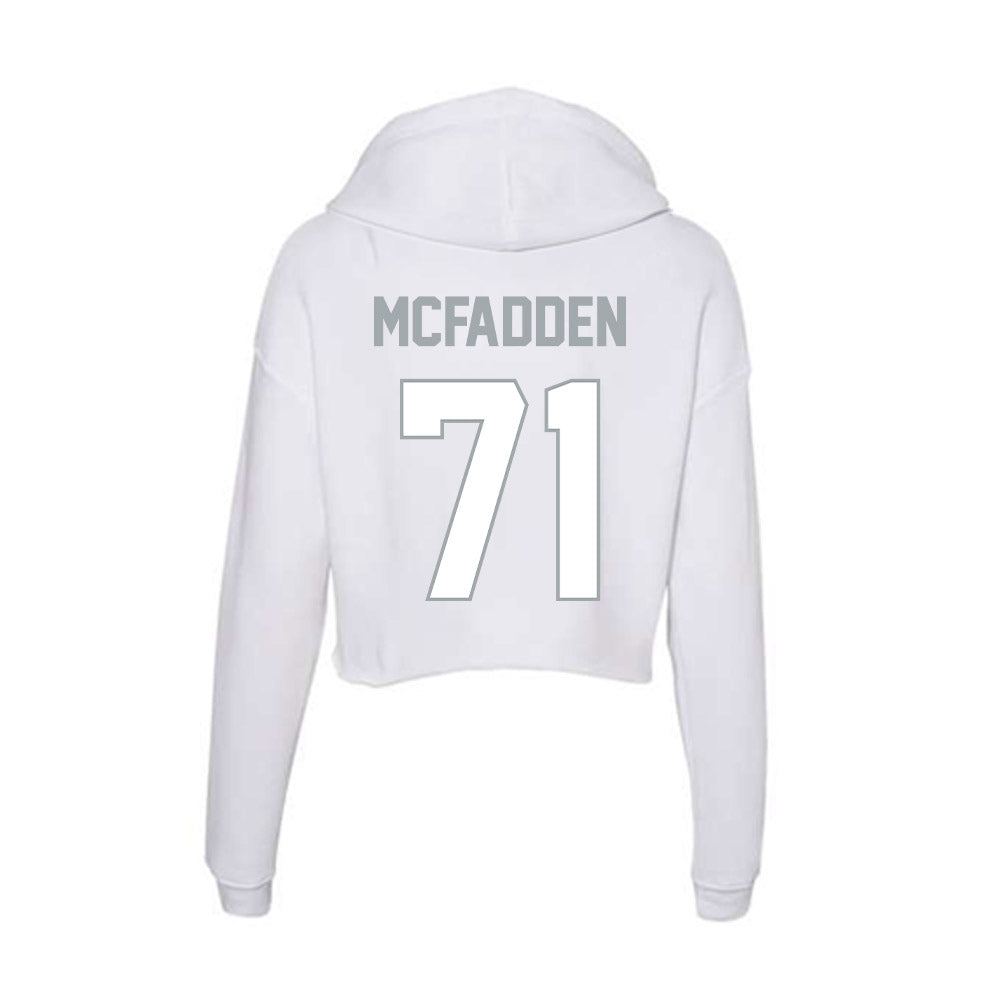 Ohio State - NCAA Football : Jayvon McFadden - Classic Shersey Women's Crop Fleece Hoodie-1