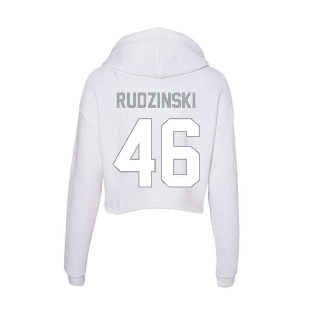 Ohio State - NCAA Football : Ryan Rudzinski - Classic Shersey Women's Crop Fleece Hoodie-1