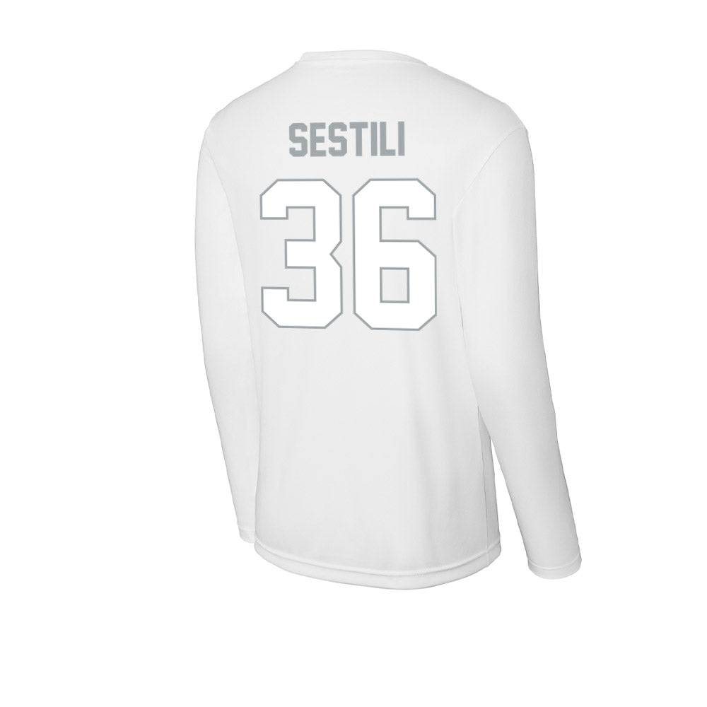 Ohio State - NCAA Men's Lacrosse : Brady Sestili - Activewear Long Sleeve T-Shirt-1