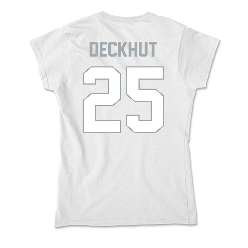 Ohio State - NCAA Men's Ice Hockey : Sam Deckhut - Classic Shersey Soft Style Women’s T-Shirt-1
