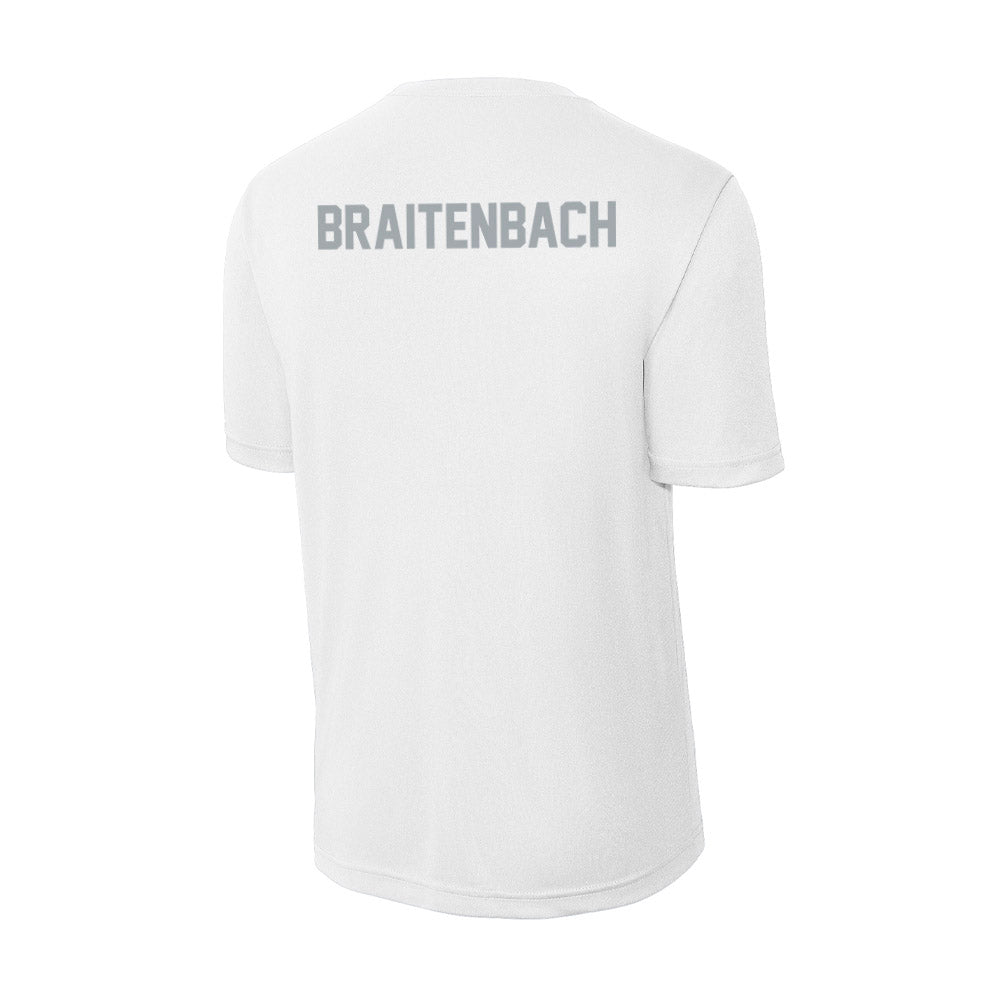 Ohio State - NCAA Men's Swimming & Diving : Ernest Braitenbach - Activewear T-Shirt-1