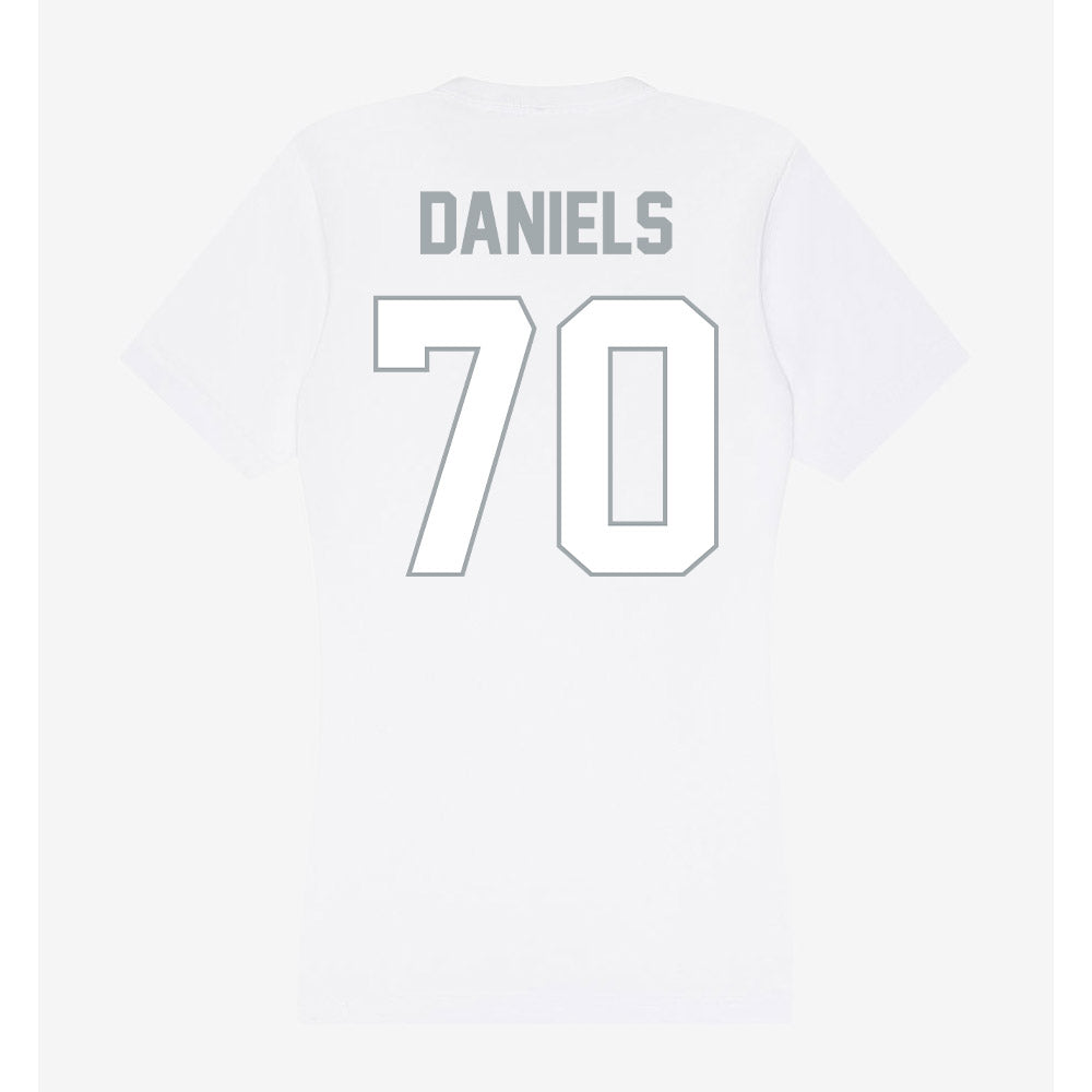 Ohio State - NCAA Football : Phillip Daniels - Women's V-Neck T-Shirt-1