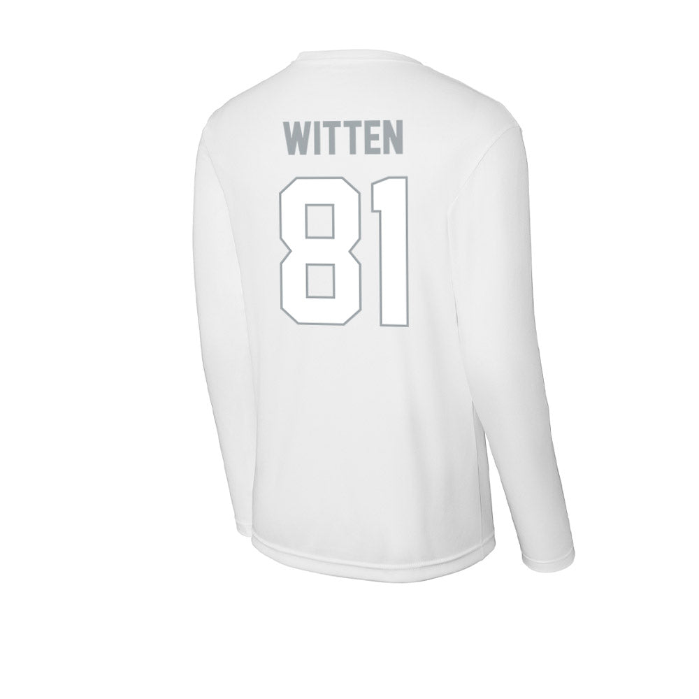 Ohio State - NCAA Football : Damarion Witten - Classic Shersey Activewear Long Sleeve T-Shirt-1