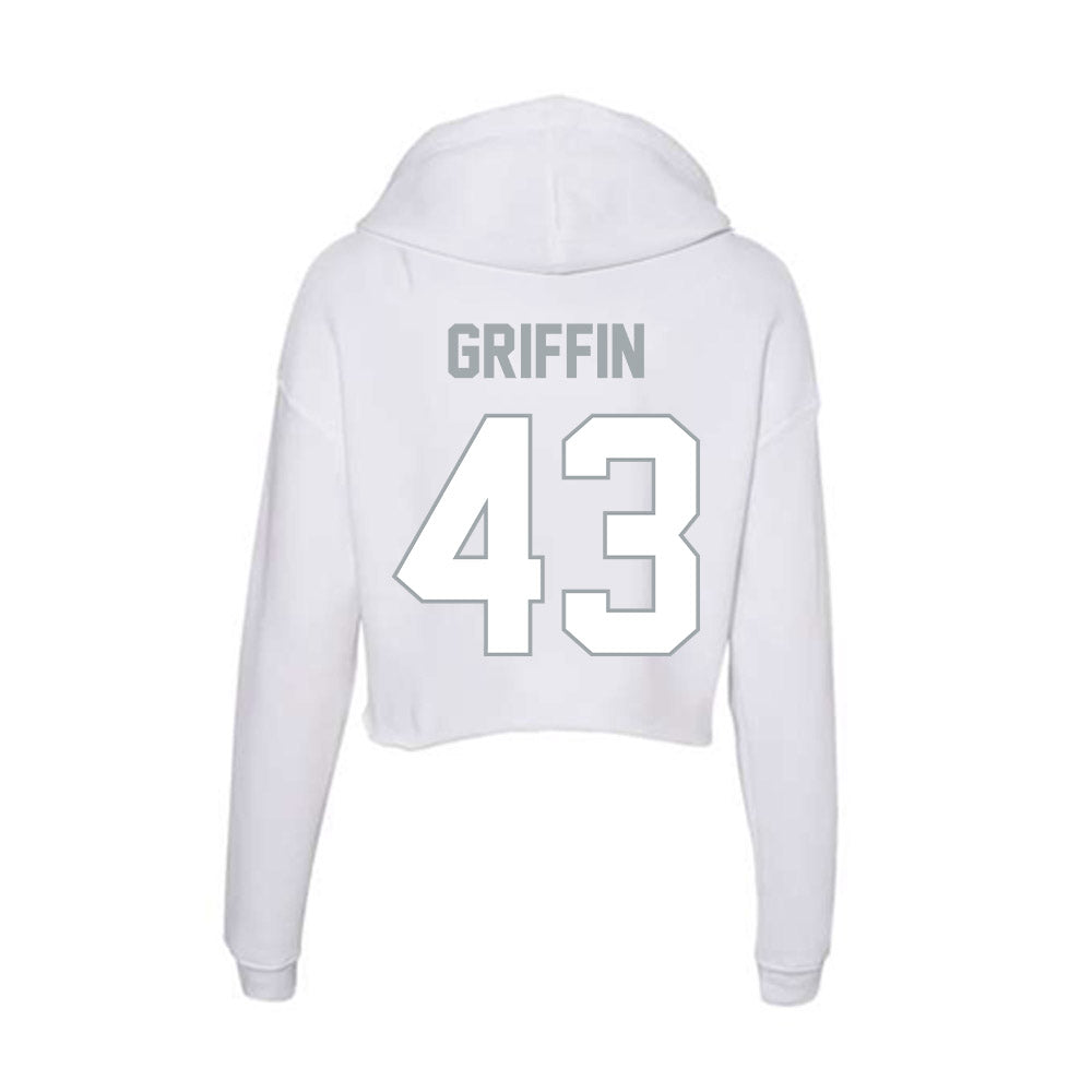 Ohio State - NCAA Football : Diante Griffin - Women's Crop Fleece Hoodie-1