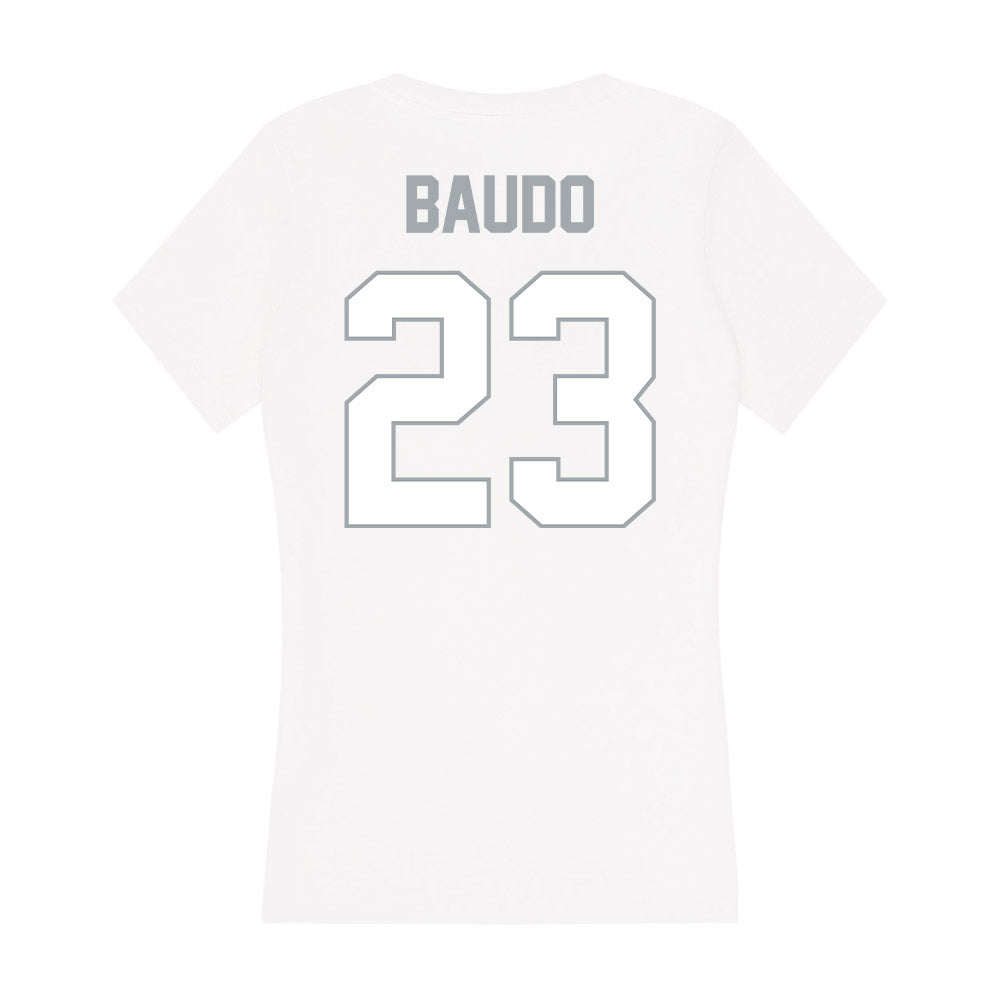 Ohio State - NCAA Football : Nolan Baudo - Classic Shersey Women's V-Neck T-Shirt-1