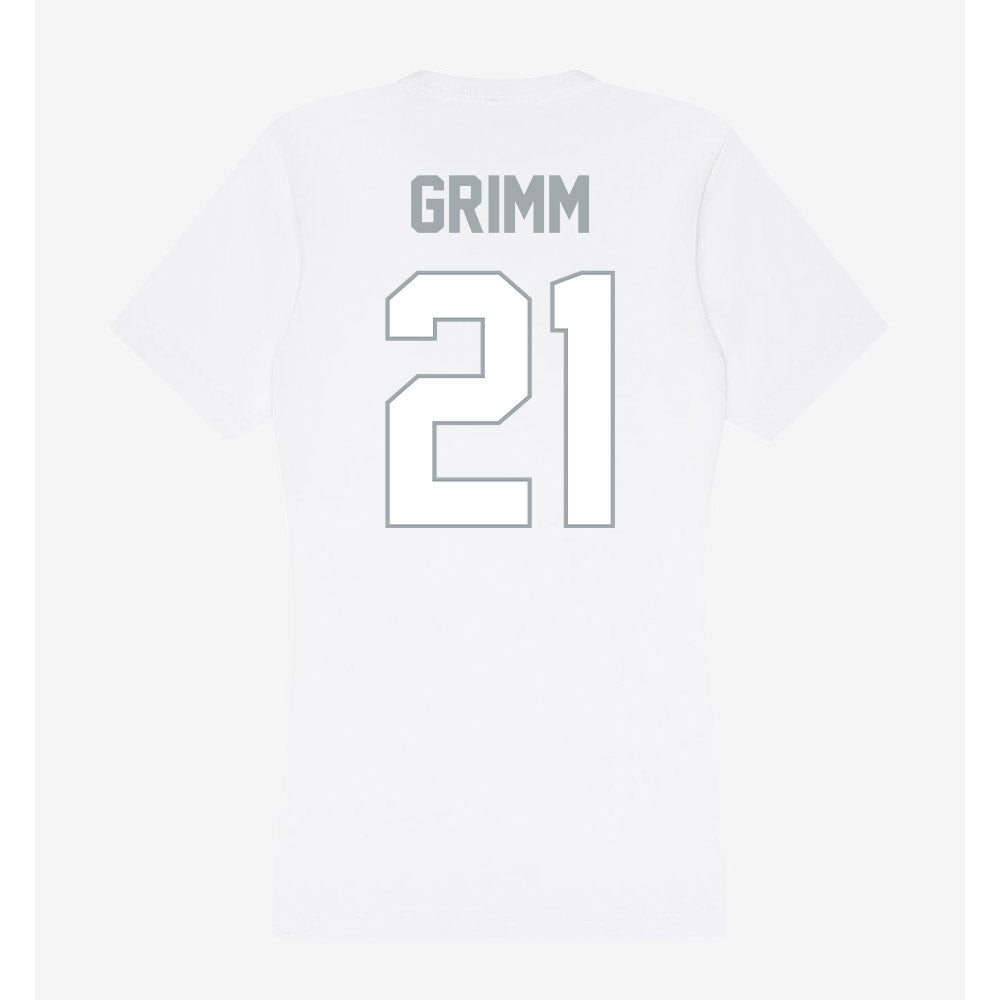 Ohio State - NCAA Men's Volleyball : Aaron Grimm - Women's V-Neck T-Shirt-1