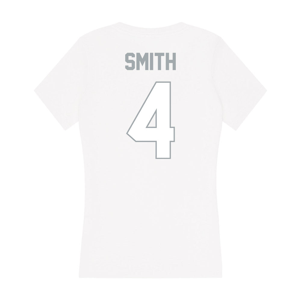 Ohio State - NCAA Football : Jeremiah Smith - Classic Shersey Women's V-Neck T-Shirt-1