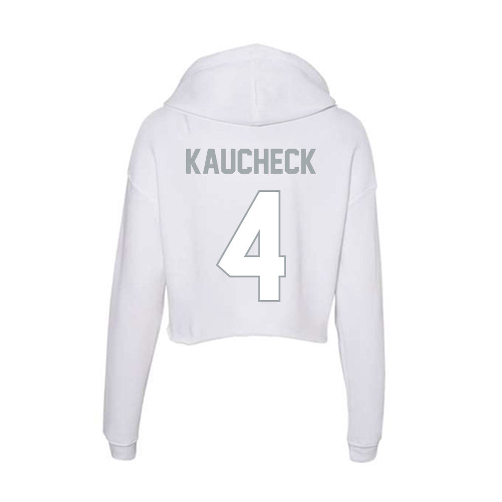 Ohio State - NCAA Women's Lacrosse : Katie Kaucheck - Classic Shersey Women's Crop Fleece Hoodie-1