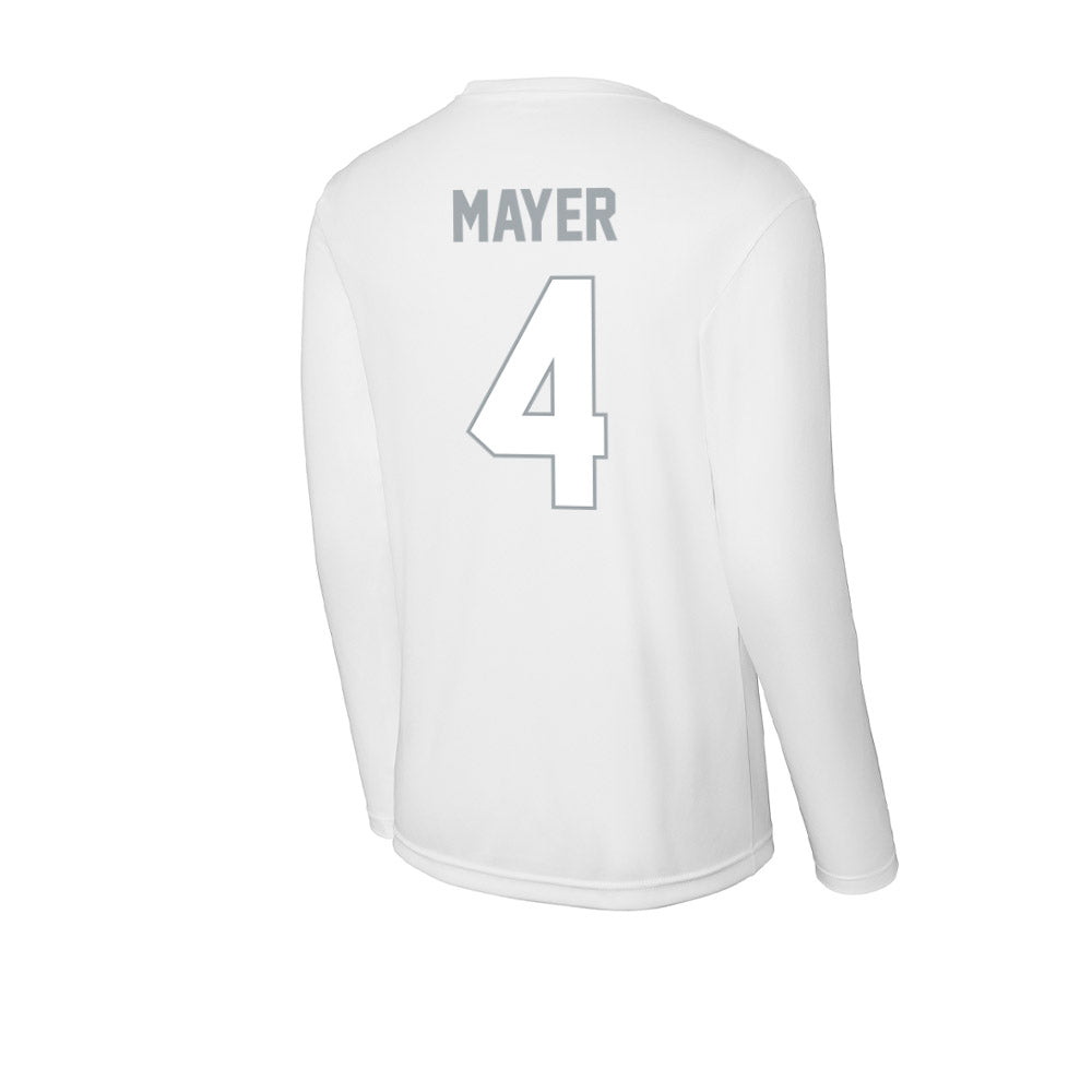 Ohio State - NCAA Men's Lacrosse : Ben Mayer - Classic Shersey Activewear Long Sleeve T-Shirt-1