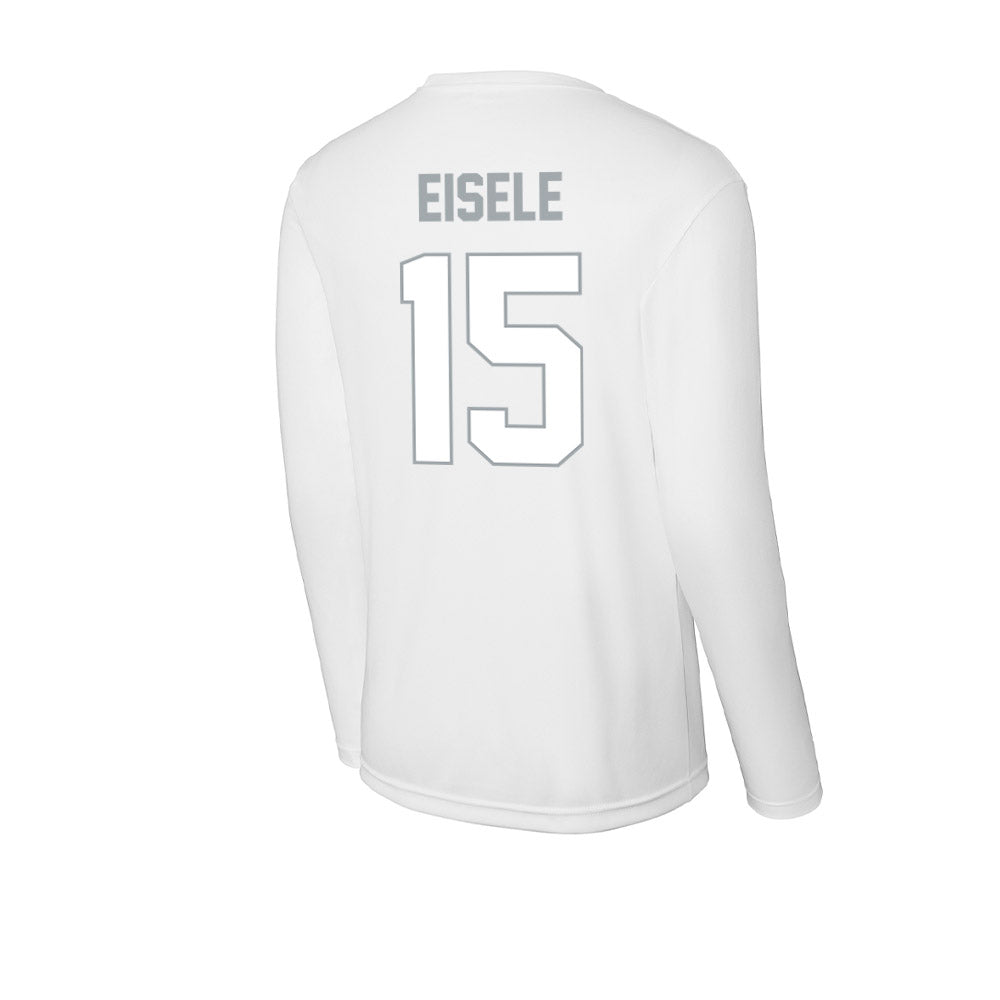 Ohio State - NCAA Men's Ice Hockey : Adam Eisele - Activewear Long Sleeve T-Shirt-1