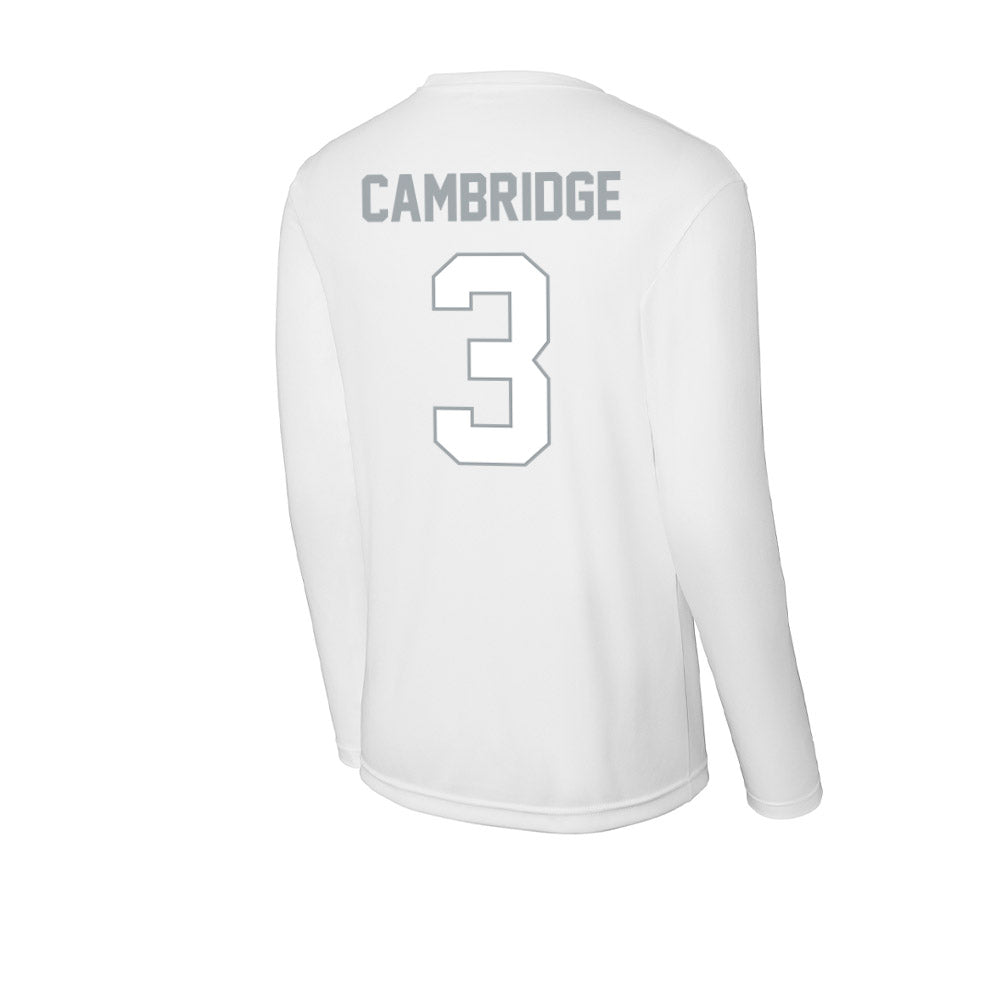 Ohio State - NCAA Women's Basketball : Kennedy Cambridge - Classic Shersey Activewear Long Sleeve T-Shirt-1