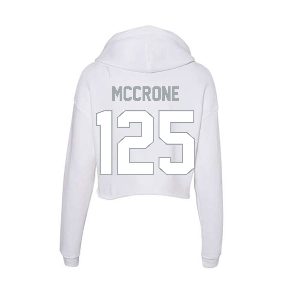 Ohio State - NCAA Wrestling : Brendan McCrone - Classic Shersey Women's Crop Fleece Hoodie-1