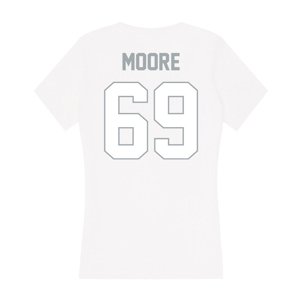 Ohio State - NCAA Football : Ian Moore - Classic Shersey Women's V-Neck T-Shirt-1