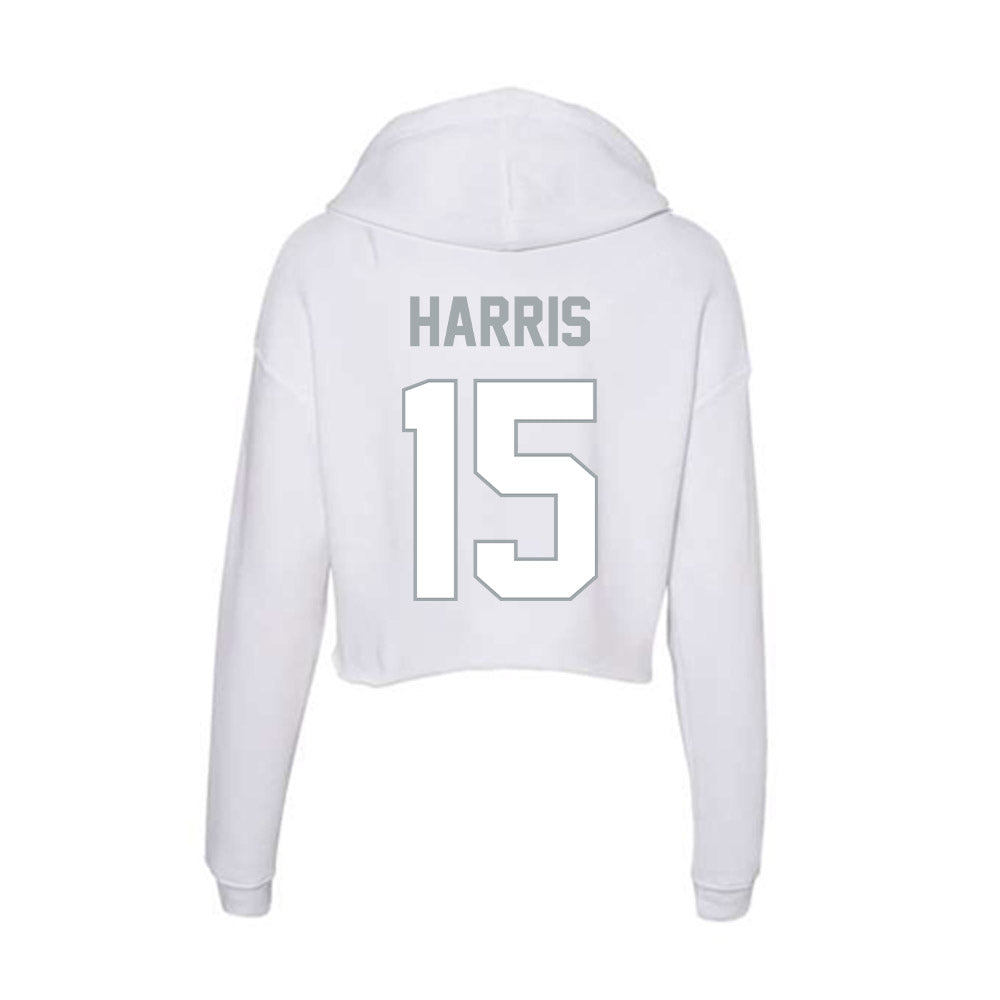 Ohio State - NCAA Men's Volleyball : Hudson Harris - Classic Shersey Women's Crop Fleece Hoodie-1