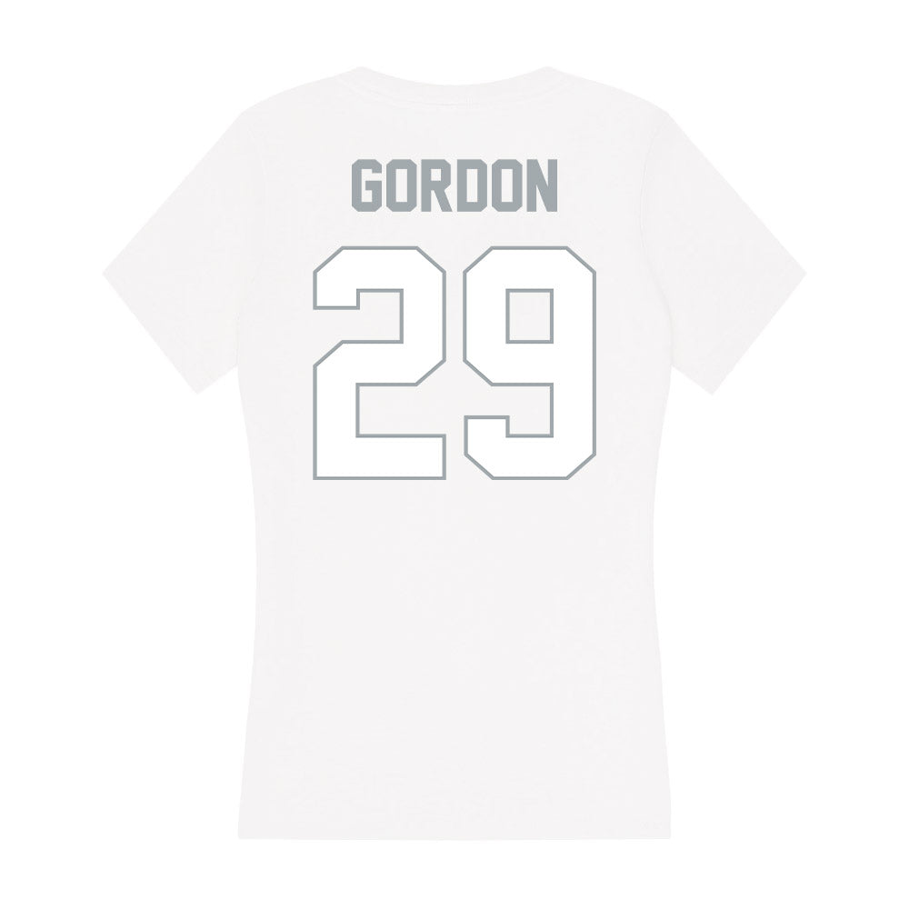 Ohio State - NCAA Men's Ice Hockey : Ryan Gordon - Classic Shersey Women's V-Neck T-Shirt-1