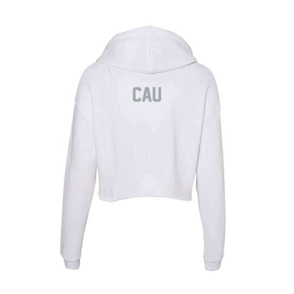 Ohio State - NCAA Women's Tennis : Alessia Cau - Classic Shersey Women's Crop Fleece Hoodie-1