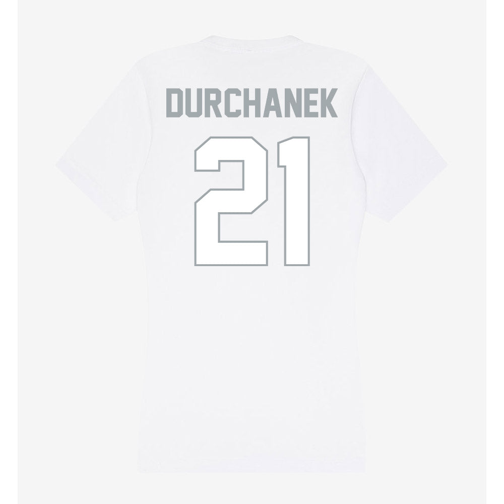 Ohio State - NCAA Women's Lacrosse : Caitlyn Durchanek - Classic Shersey Women's V-Neck T-Shirt-1