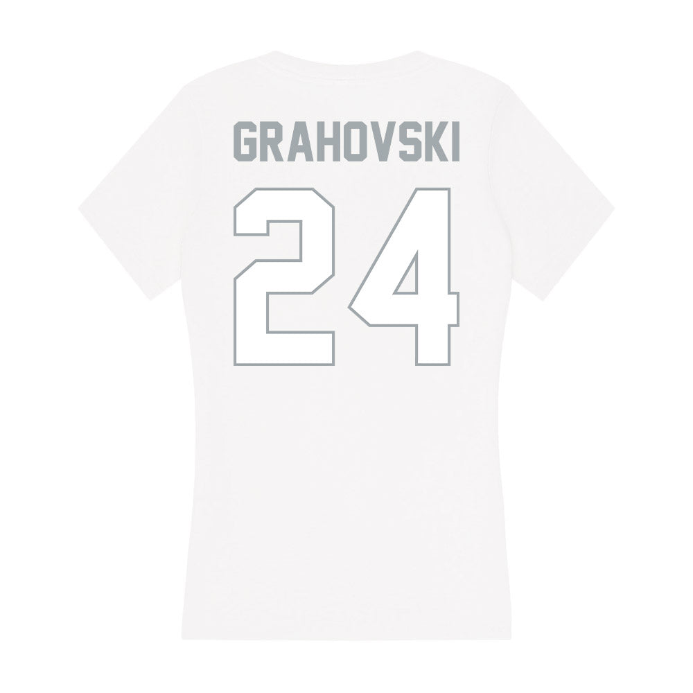 Ohio State - NCAA Men's Gymnastics : Kristian Grahovski - Classic Shersey Women's V-Neck T-Shirt-1