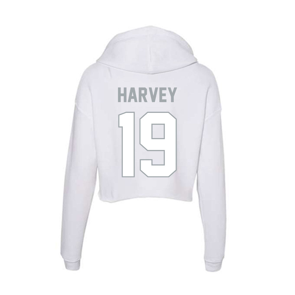 Ohio State - NCAA Baseball : Dane Harvey - Women's Crop Fleece Hoodie-1
