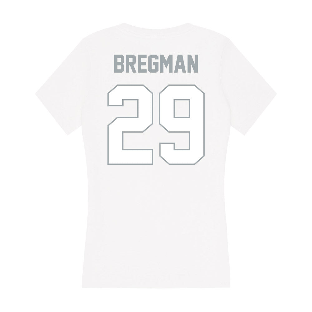 Ohio State - NCAA Men's Lacrosse : Mason Bregman - Classic Shersey Women's V-Neck T-Shirt-1