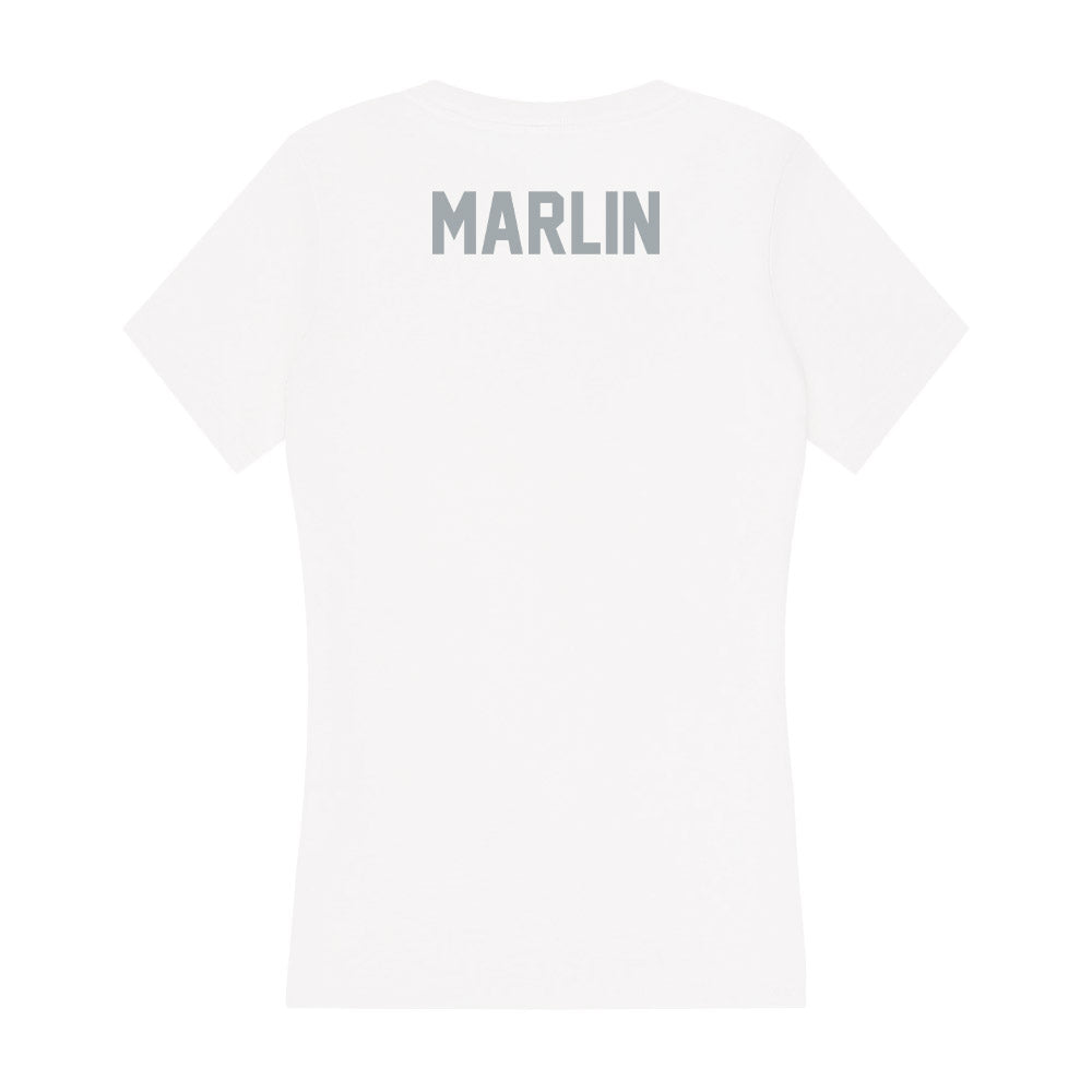 Ohio State - NCAA Women's Swimming & Diving : Krista Marlin - Classic Shersey Women's V-Neck T-Shirt-1