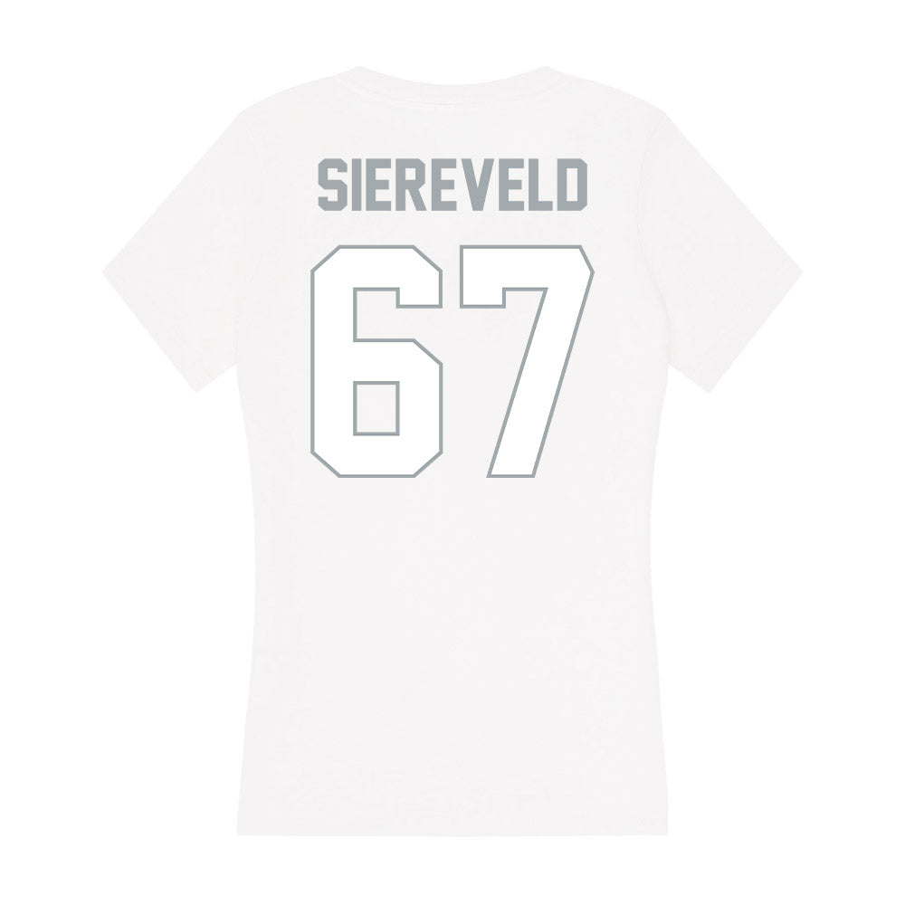 Ohio State - NCAA Football : Austin Siereveld - Classic Shersey Women's V-Neck T-Shirt-1