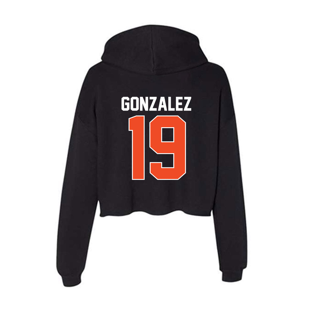 Florida - NCAA Football : Alex Gonzalez - Women's Crop Fleece Hoodie-1