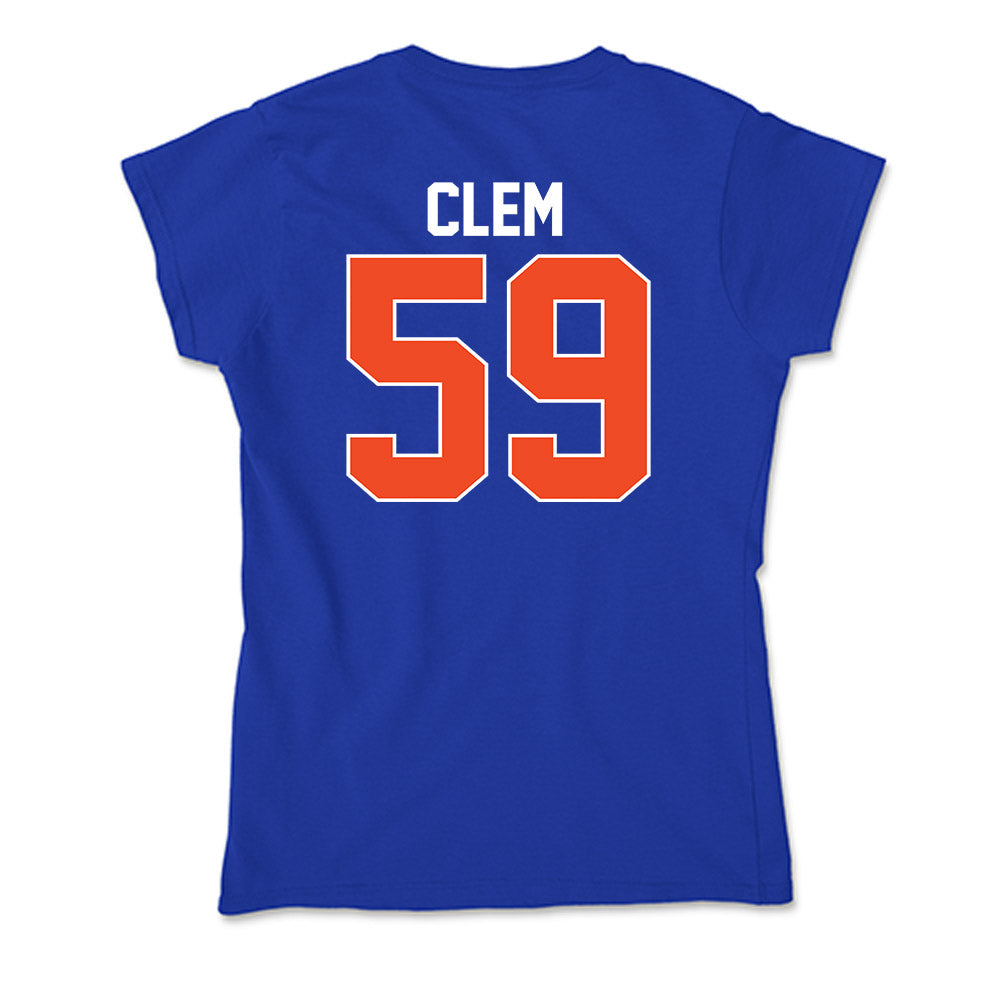 Florida - NCAA Football : Hayden Clem - Soft Style Women’s T-Shirt-1